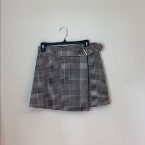 Plaid skirt
